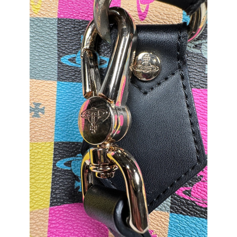 Vivienne Westwood Orb Boston Speedy Bag with Strap - Picture 7 of 9